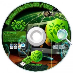  Dr.Web LiveDisk CD/DVD + USB 9.0.0 DC 01.03.2015 