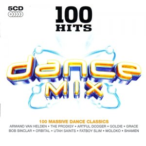  100 Hits Dance Mix 5CD (2014) 