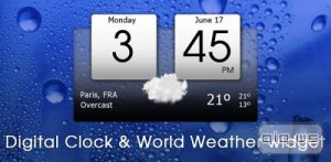  Digital Clock & World Weather v1.05.43 [Mod Ad Free/Rus/Android] 